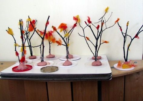 Fall Trees Reggio Emilia Autumn Ideas, Trees Preschool, Monday Post, Tree Study, Preschool Projects, Fall Kindergarten, Fall Trees, Fall Preschool, Creative Curriculum