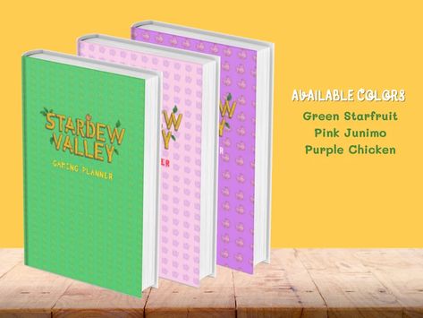 Stardew Valley Planner & Checklist Hardcover Physical - Etsy Canada Stardew Valley Planner, Role Playing Games, Planner Book, May 2023, Stardew Valley, Game Item, Playing Games, Role Playing, Roleplaying Game