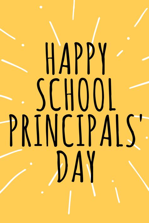 Happy #SchoolPrincipalsDay! Today, make sure you say a special thanks to all the amazing principals who help ensure we all achieve at high levels. Good leadership is a key to success. Happy Principals Day, Principals Day, Good Leadership, Happy School, Bosses Day, Leadership Is, School Principal, Staff Appreciation, Key To Success