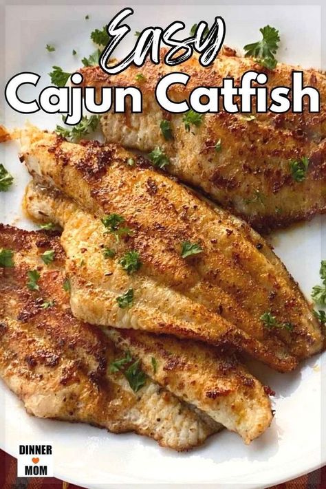 Cajun Catfish Recipes Fried Fish, Frozen Catfish Recipes, Low Carb Catfish Recipes, Ways To Cook Catfish, Cooking Fish On Stovetop, Catfish Filets Recipes, How To Cook Catfish Fillets, Sauteed Catfish Recipe, Pan Seared Catfish Fillets