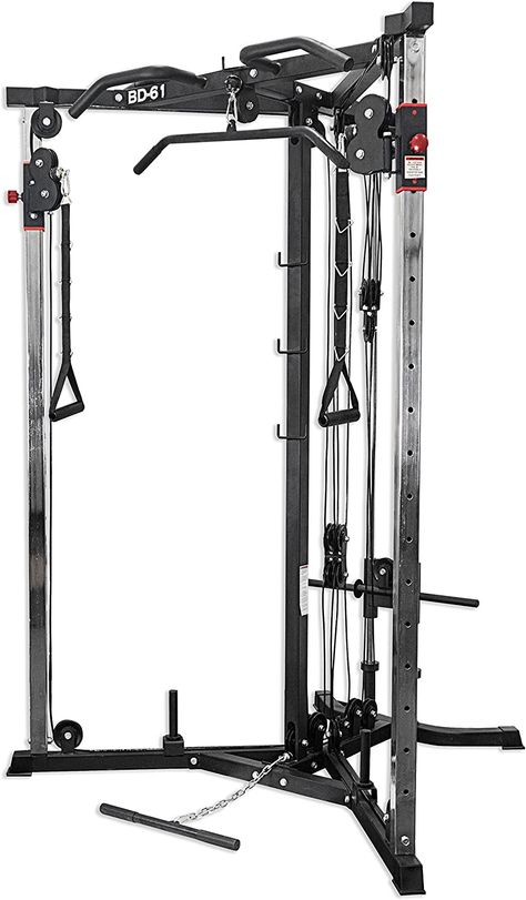 Pull Up Station, Cable Crossover Machine, Cable Crossover, Diy Gym Equipment, Bar For Home, Power Workout, Cable Workout, Cable Row, Diy Gym