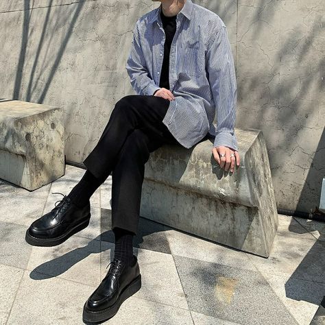 Mens Street Style Urban, Mens Street Style Winter, Manly Fashion, Hip Hop Street Fashion, Men Street Look, Mens Street Style Summer, Korean Street Fashion Men, Street Style Summer Outfits, Formal Pant