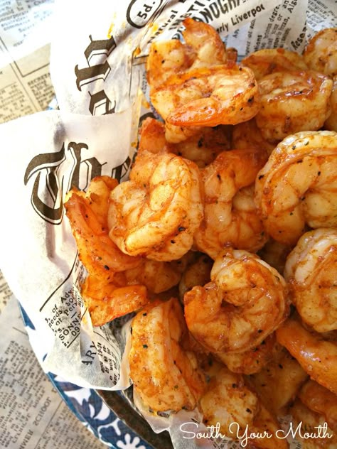 Party Shrimp, Southern Party, South Your Mouth, Best Shrimp Recipes, Delicious Appetizers, Shrimp Recipes Easy, Food Seafood, Shrimp Dishes, Fried Shrimp