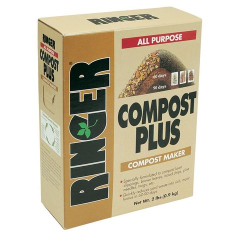 Our compost starter contains a blend of microorganisms specially designed to start the compost process quickly and efficiently. Ringer compost plus compost maker uses a range of natural microorganisms selected for the material that they decompose. In particular, they combine thermophilic organisms that work at higher temperatures. Compost Maker, Compost Starter, Organic Lawn Care, Organic Compost, Yard Waste, Organic Fruit, Compost Bin, Pest Control, Lawn Care