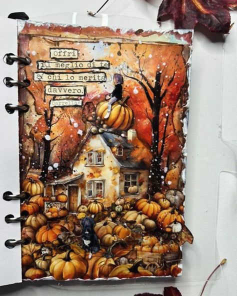 @sabrydon.lifejournal imagined a beautiful pumpkin house that resembles warmth and tranquility. We honestly love the idea behind this journal spread. Sabry used our "Autumn Bliss" to curate this gorgeous spread ❤️ . . . #scrapbookpages #artjournaltherapy #artjournalpage #autumnjournal #junkjournal #scrapbookingasmr #scrapbookingephemera #autumnasmr #journalart #journalcards #journalbook #journalsupplies #digitaljournalkit #digitalscrapbooking #digitaljournalpapers Pumpkin House, Beautiful Pumpkins, Art Journal Therapy, Digital Journal, Art Journal Pages, Journal Cards, Book Journal, Scrapbook Pages, Junk Journal