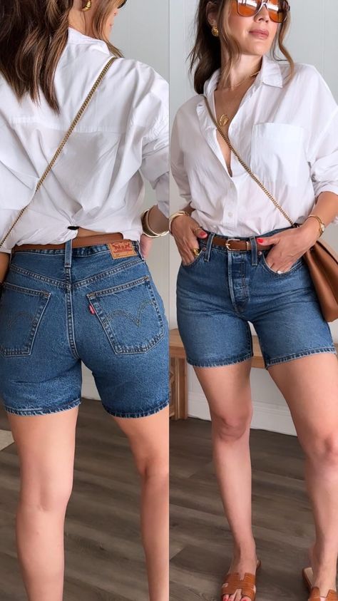 Apple Body Shape, Casual Oufits, Casual Work Outfits Women, Shorts Outfits Women, Dos And Don'ts, Everyday Fashion Outfits, Classy Casual Outfits, Casual Chic Outfit, Pinterest Fashion