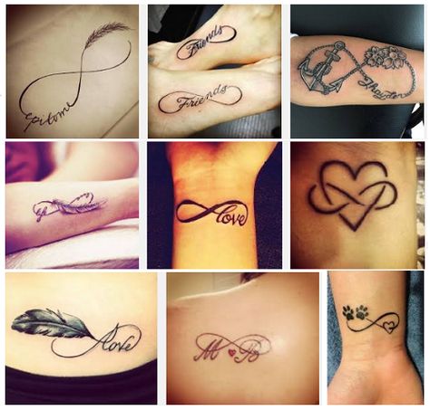 22 Most Creative Infinity Tattoo Designs For Men and Women In 2018 Small Infinity Tattoos, Infinity Sign Tattoo, Infinity Tattoo With Feather, Infinity Tattoo On Wrist, Meaning Of Arrow Tattoo, Infinity Tattoo Designs, Tattoo For Son, Infinity Tattoos, Tattoo Designs For Men