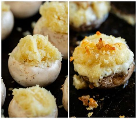 White Cheddar Stuffed Mushrooms, Longhorn Restaurant, White Cheddar Sauce, Stuff Mushrooms, Mushroom Appetizer Recipes, Cheddar Sauce, Easy Make Ahead Appetizers, Cozy Cook, Mushroom Appetizers