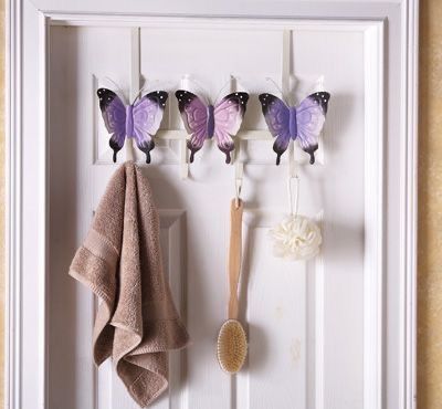 Butterfly Bathroom Ideas, Butterfly Bathroom Decor, Butterfly Decorations Bedroom, Butterfly Cottage, Butterfly Bathroom, Purple Bathroom Decor, Butterfly Bedroom, Decorative Butterfly, Butterfly Room