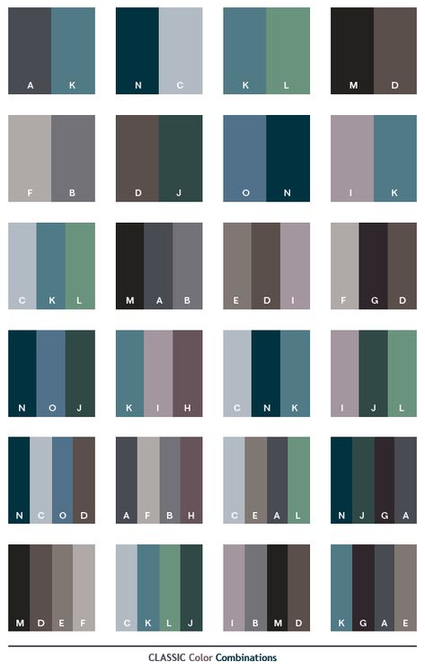 color combinations for graphic design | Classic color schemes, color combinations, color palettes for print ... Room Color Schemes, Color Palette Design, Paint Colors For Home, Bedroom Colors, Colour Schemes, Color Pallets, Color Theory, Room Colors, Color Themes