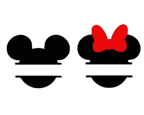 Found on Bing from www.pinterest.co.uk Γενέθλια Mickey Mouse, Silhouette Disney, Mickey Mouse Silhouette, Disney Silhouettes, Disney Free, Disney Fantasy, Disney Svg, Cricut Free, Silhouette Cameo Projects