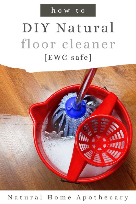 I share my homemade mop solution and all purpose floor cleaner that boasts EWG safe ingredients and is safe for all floor types, including wood! Mopping Solution, Mop Solution, Floor Cleaner Recipes, Homemade Floor Cleaners, Diy Floor Cleaner, Spruce Essential Oil, Floor Cleaning Solution, Mopping Floors, Wood Floor Cleaner