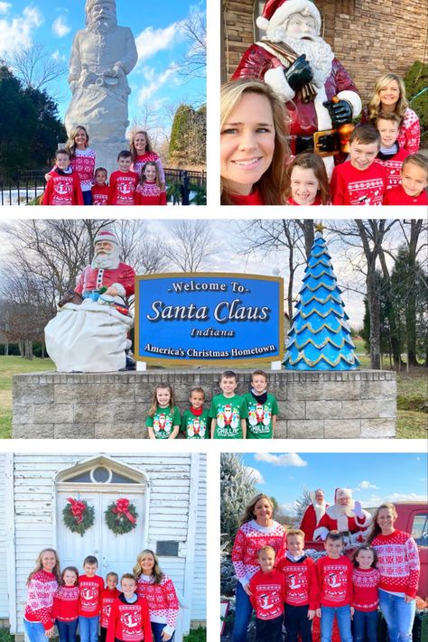 As a mom, I’m always looking for unique holiday experiences to share with my boys. If you’re like me, be sure to check out Santa Claus, Indiana for all the fun Christmas feels! Santa Claus Indiana, Christmas Feels, Christmas Towns, Town Names, Christmas Town, Christmas Tops, Holiday Market, Christmas Travel, Santa Clause