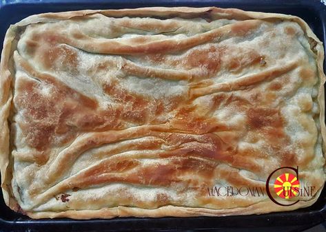 ZELNIK FROM BITOLA (MACEDONIAN PIE) Knead foodZELNIK FROM BITOLA (MACEDONIAN PIE) Makedonski Recepti, Macedonian Culture, Macedonian Recipes, Burek Recipe, Greek Pastry, Slovenian Food, Serbian Food, Balkan Food, Croatian Food