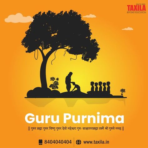 Happy Guru Purnima Guru Poornima, Happy Guru Purnima, Art Kits For Kids, School Wall Art, Guru Purnima, Teacher Day, Hindu Festivals, Love And Gratitude, Deeper Connection