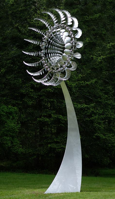 Anthony Howe, Kinetic Wind Art, Kinetic Art Sculpture, Metal Windmill, Hawaii Wall Art, Wind Art, Yard Sculptures, Wind Sculptures, Artistic Installation