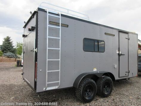 Utility Trailer Conversion, Custom Cargo Trailers, Enclosed Hunting Trailer Ideas, Enclosed Trailer Ideas, 5x10 Cargo Trailer Conversion, Converted Cargo Trailer, Enclosed Cargo Trailer Camper Conversion, Cargo Trailers For Sale, Hunting Trailer