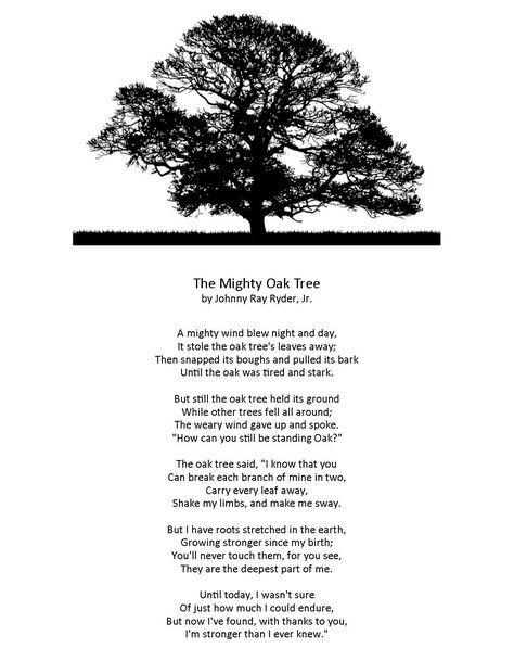 Related image Oak Tree Quotes, Tree Poems, Live Oak Tree Tattoo, Tree Poem, Oak Tree Tattoo, Willow Tree Tattoos, Tree Quotes, Pine Tree Tattoo, Weeping Willow Tree