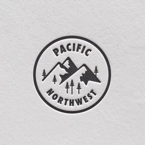 Pacific Northwest #inspiration #logo #design Farm Branding, Camping Logo, Best Logos, Inspiration Logo Design, Logo Mark, Logo Ideas, Typography Logo, Identity Logo, 로고 디자인