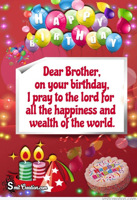 10 Best Birthday Wishes To Your Brother Birthday Wishes To Your Brother | Pleasant to be able to the blog, in this moment I'll teach you in relation t... Check more at https://cardsinvitation.juliankeenangrow.com/10-best-birthday-wishes-to-your-brother/ Happy Birthday To My Dear Brother, Happy Birthday Small Brother, Happy Birthday To You Brother, Birthday Wishes For Small Brother, Unique Birthday Wishes For Brother, Happy Birthday Dear Brother, Birthday Wishes For Self, Birthday Wishes Poems, Awesome Birthday Wishes