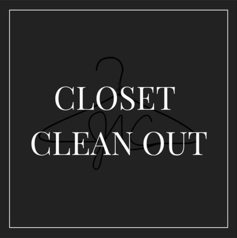 Spring Closet Cleanout, Closet Cleanout, Vision Board Images, Cleaning Out Closet, Girlfriend Quotes, Kid Closet, Sold Sign, Cleaning Closet, Closet Goals