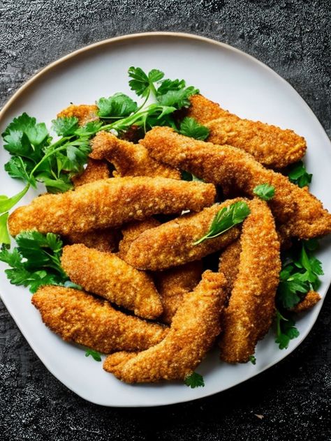 Best vegan chicken tenders recipe - ultimate nuggets - Munchyesta Vegan Chicken Tenders Recipe, Vegan Chicken Nuggets Recipes, Homemade Chicken Nuggets With Veggies, Gluten Free Breaded Chicken Tenders, Organic Chicken Nuggets, Meatless Chicken, Vegan Chicken Nuggets, Buffalo Chicken Tenders, Vegan Meat Substitutes