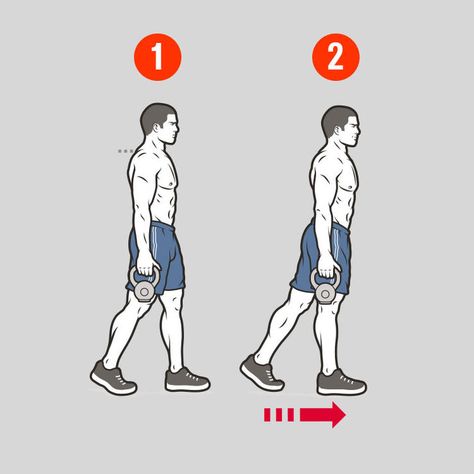 Exercise 7: Kettlebell Suitcase Carry http://www.menshealth.com/fitness/the-belly-fat-inferno Carry Workout, Beginner Workout For Men, Belly Fat Workout For Men, Kettlebell Core Workout, Workout Videos For Men, Hiit Workouts Fat Burning, Kettlebell Abs, Shred Workout, Best Fat Burning Workout