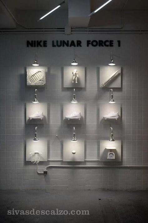 Nike Shoes Display, Material Display, Shoes Display, Shoe Store Design, Handbag Display, Nike Lunar Force, Space Display, Exhibition Booth Design, Exhibition Display