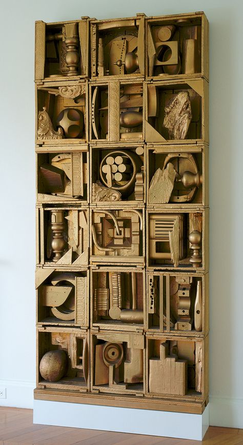 Storm King Adds Tony Smith, Louise Nevelson, and Barnett Newman Pieces Louis Nevelson, Box Sculpture, Texture Paintings, Storm King Art Center, Illusions Art, Louise Nevelson, Art Assemblage, Storm King, Wood Crafting