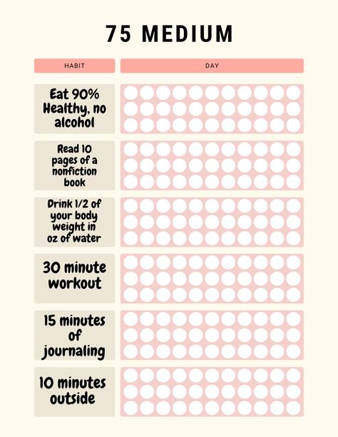 75 Days Medium Challenge, 75 Hard Vs 75 Soft Challenge, 70 Hard Challenge, Medium 75 Challenge, 70 Soft Challenge, 75 Medium Challenge Diet Plan, 50 Soft Challenge, 75 Mom Challenge, 75 Day Medium Challenge