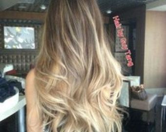 blonde ombre | BALAYAGE /OMBRE -Dark Ash Blonde to Light Blonde - Russian Tape Hair ... Blond Balayage, Guy Tang, Ombre Hair Color, Long Blonde, Hair Color Balayage, Long Blonde Hair, Blonde Ombre, Summer Hair, Hair Envy