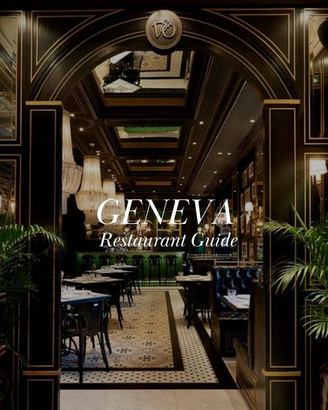 Restaurant in the city Geneva with cozy ambiance Geneva In Winter, Best Restaurants In Geneva Switzerland, Nikki Beach Marbella, Geneva Restaurants, Geneva Travel Guide, Geneva Travel, Geneva Old Town, Istanbul Guide, Switzerland Trip