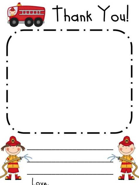 Fire Fighter Thank You Perfect for Fire Prevention week Fire Safety Unit, Fire Safety Theme, Fire Safety Preschool, Fire Safety Week, Community Helpers Unit, October Classroom, Fire Prevention Week, October School, Community Helpers Theme