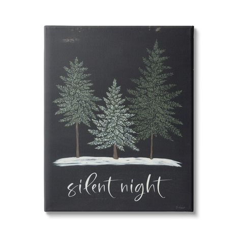 Proudly made in the USA, Our stretched canvas is created with the highest standards. Silent Night Sign, Diy Christmas Canvas Art, Diy Christmas Canvas, Chalkboard Inspiration, Chalkboard Drawing, Christmas Doors, Window Decorating, Christmas Scripture, Boards Ideas