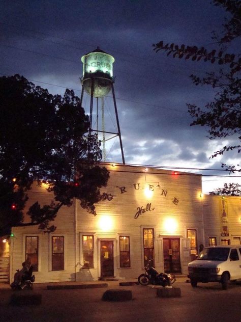 Gruene Hall, Gruene Texas, Texas Bucket List, Only In Texas, New Braunfels Texas, Texas Places, Texas Forever, Texas Towns, Water Towers