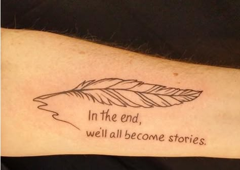 Margaret Atwood Tattoo, Writers Tattoos Ideas, Tattoo Ideas For Writers, Writers Tattoos, Writer Tattoos, Author Tattoo, Writer Tattoo Ideas, Writer Tattoo, Science Tattoos