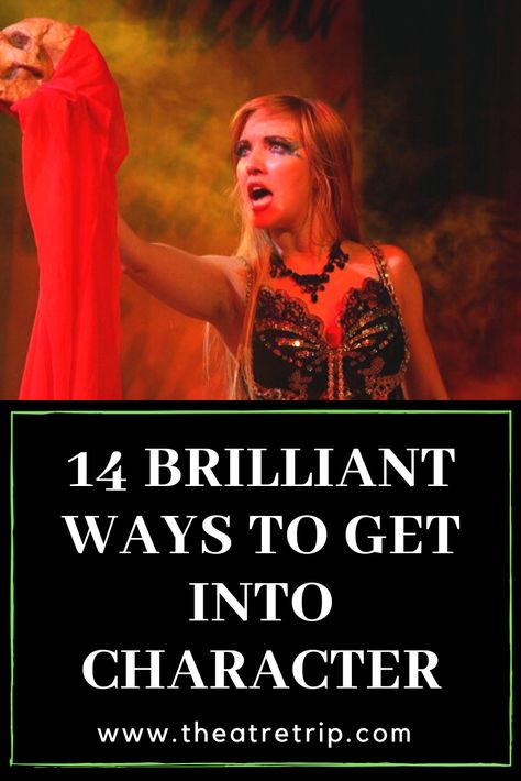 How To Get Into Character Acting, Acting Tips Theater, Thespian Aesthetic, Acting Tips For Beginners, Theatre Outfit Ideas, Directing Theatre, Actor Tips, Theatre Tips, Acting Life