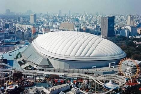 — note   Tokyo Dome is a stadium in Bunkyo, Tokyo, Japan. It was built on the site of the Velodrome, And this is the most beautiful stadium in japan.  @BTS_twt #방탄소년단 #BTSARMY #BTS https://t.co/x7C7VYASVV Tokyo Dome, Cloud Gate, Bts Twt, Tokyo Japan, Opera House, Sydney Opera House, Most Beautiful, Tokyo, Bts