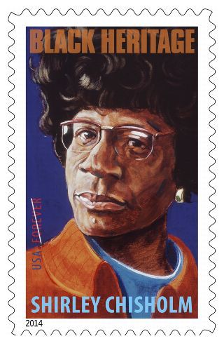 Usps Stamps, Shirley Chisholm, طوابع بريد, Usa Stamps, Black Heritage, Commemorative Stamps, Forever Stamps, African History, African American History