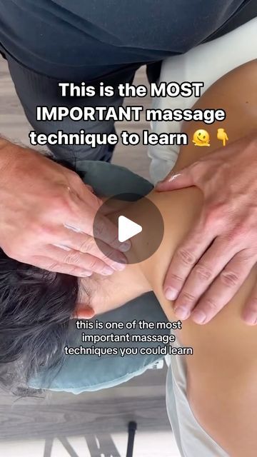 James Moore on Instagram: "This is the most important massage technique to learn because it’s the easiest way to help someone relax! FOLLOW to relax! 

#massage #massagem #relax #relaxing 

Cc leefmassage" Massage Back Techniques, Back Massage Technique, Neck Massage Techniques, Relax Massage, James Moore, Massage Techniques, Neck Massage, To Learn, Massage