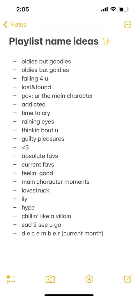 here are some ideas on playlist names :) Playlist For Spotify, Good Mood Playlist Names, Tagalog Playlist Names, Aesthetic Pic For Playlist, Crazy Username Ideas, Classy Names For Instagram, Playlist Names For Alternative Music, R&b Playlist Names Ideas, Playlist Name Ideas Apple Music