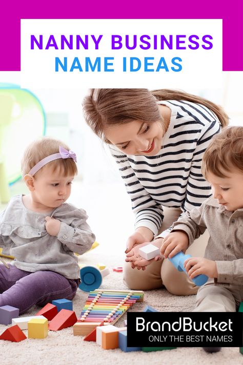 Are you looking for a cool name for your nanny business? We have plenty of options for you to choose from! Get a premium business name here! nanny business names, nanny business cards, nanny agency business plan, nanny business, nanny business ideas, how to start a nanny business, nanny business logo, starting a nanny business, cool name ideas, business name generator, sweet brand name Unique Company Names, Find A Business Name, Company Name Generator, Nanny Agency, Love Psychology, Business Name Generator, Unique Business Names, Business Name Ideas, Babysitting Jobs