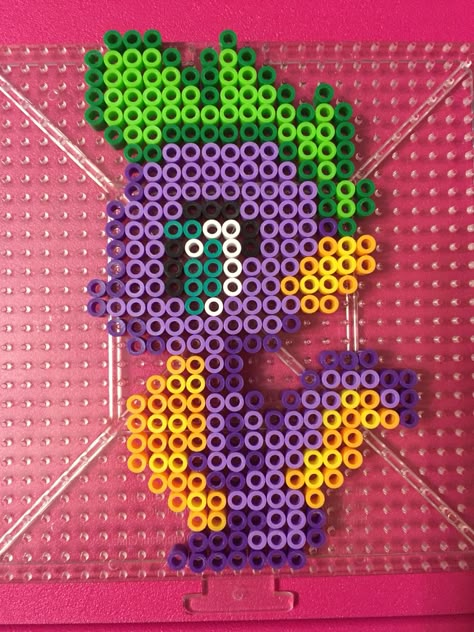 Pearl Beads Pattern My Little Pony, My Little Pony Perler Bead Patterns, My Little Pony Perler Beads, Mlp Perler Beads, Cool Perler Bead Patterns, Melty Bead Designs, Melt Beads Patterns, Easy Perler Beads, Melty Bead Patterns