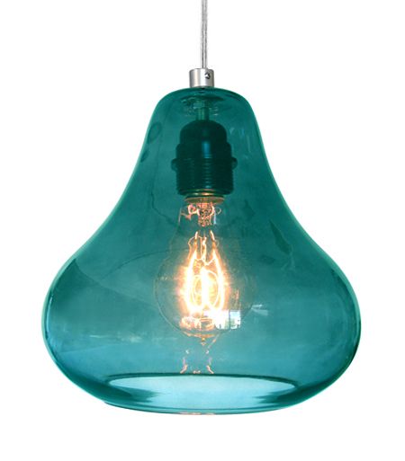 Kiss Pendant Aqua Aqua Pendant, Pear Pendant, Aqua Glass, Glass Pendant Lamp, Turquoise Glass, Lighting Inspiration, Modern Pendant Light, Glass Pendant Light, Modern Pendant