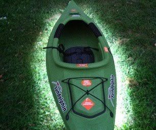 DIY Kayak Led Lights Kayak Lights, River Kayak, Take Me To The River, Kayak Fishing Setup, Kayak Fishing Diy, Fishing Gear Storage, Kayak Fishing Tips, Kayak Fishing Accessories, Diy Fishing Lures