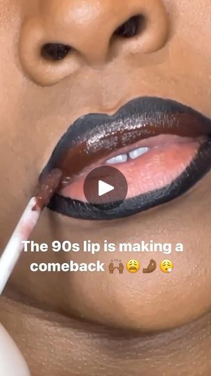 Brown Liquid Lipstick, Bigger Lips Makeup, Bold Lipstick Makeup, Black Liquid Lipstick, Lipstick On Brown Skin, Lip Tutorial, Bold Lipstick, Brown Skin Makeup, Makeup Board