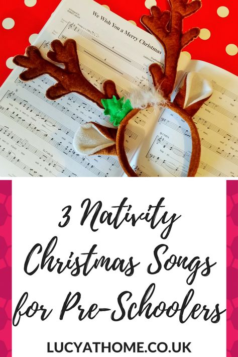 Christmas Preschool Program Ideas, Preschool Nativity Play, Christian Preschool Christmas Program, Nativity Songs For Preschool, Toddler Christmas Songs Easy, Preschool Christmas Songs Jesus, Preschool Christmas Performance Ideas, Christian Christmas Songs For Preschool, Preschool Christmas Program Songs