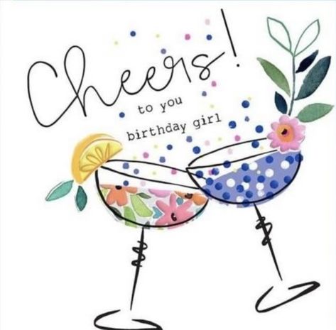 Happy Birthday Drinks, Happy Birthday Cheers, Happy Birthday Wishes Pics, Birthday Wishes Pics, Birthday Wishes Greetings, Birthday Wishes Flowers, Birthday Card Sayings, Birthday Greetings Friend, Happy Birthday Art