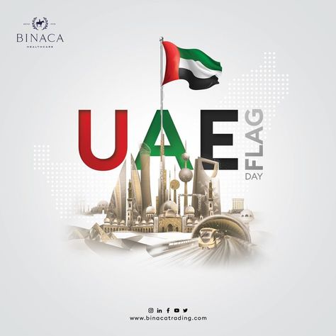 Uae Flag Day, Uae Flag, Uae National Day, Instagram Design Creative, Small Office Design, Geometric Logo Design, Adobe Illustrator Graphic Design, Social Media Advertising Design, Creative Advertising Design