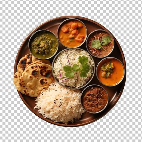 Indian food indian food thali north indi... | Premium Psd #Freepik #psd #red #south #food #steel North Indian Veg Thali, Thali Menu Ideas, Cooking Png Aesthetic, North Indian Thali Photography, Tiffin Service Logo Design, Indian Food Stickers, Tiffin Service Poster, Veg Thali Indian, South Indian Food Photography